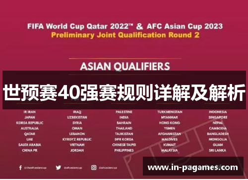 世预赛40强赛规则详解及解析